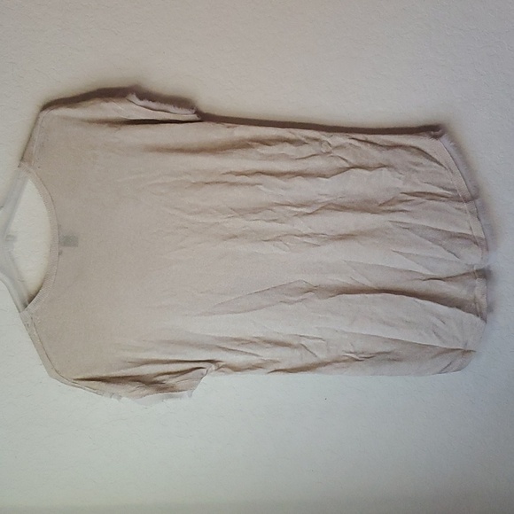 Black Label by Chicos gold short sleeve blouse size 3 (XL/16) - Picture 9 of 14